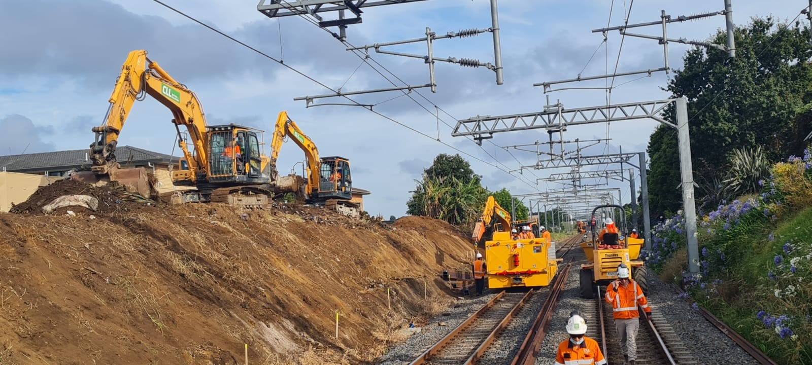 Kiwi rail construction