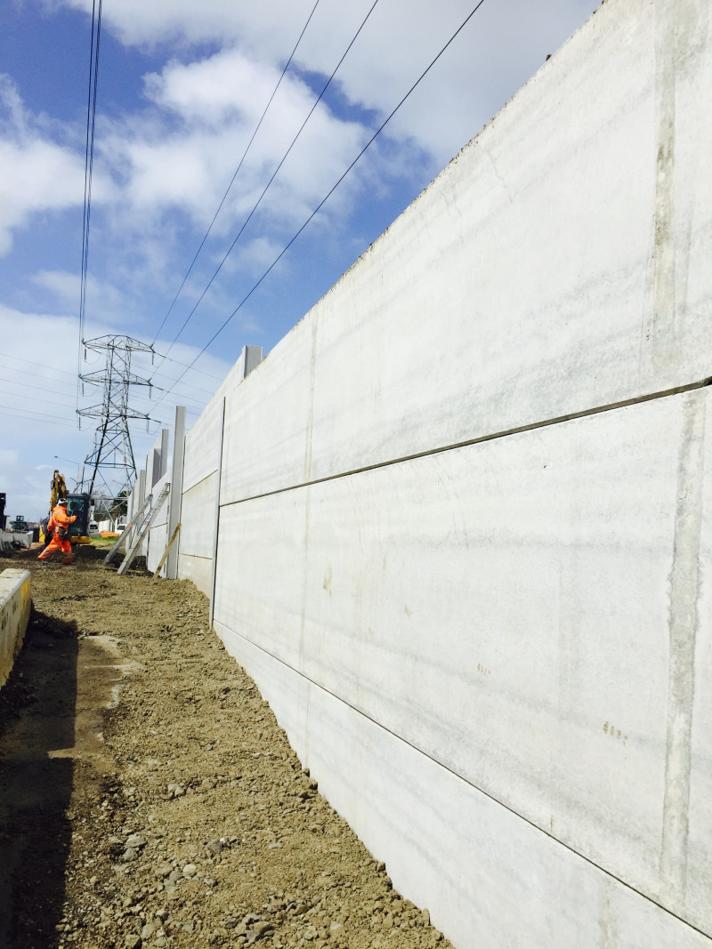 Te Atatu Interchange Noise Walls