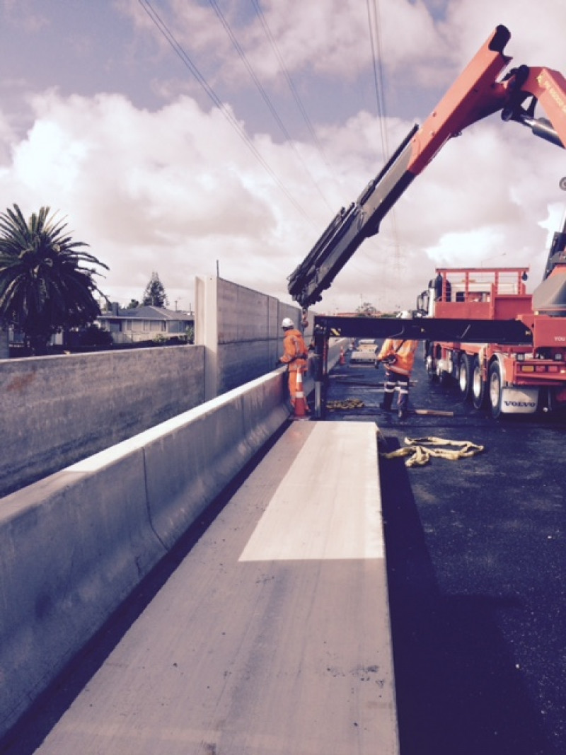 Te Atatu Interchange Noise Walls