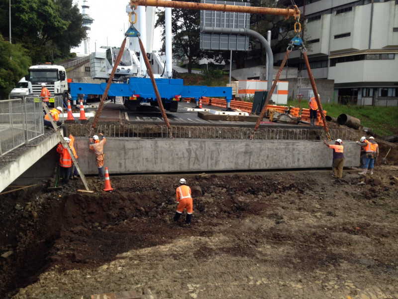 Wellesley St Cycleway and Underpass